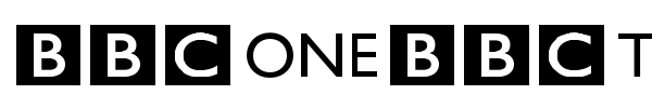 BBC logos font preview